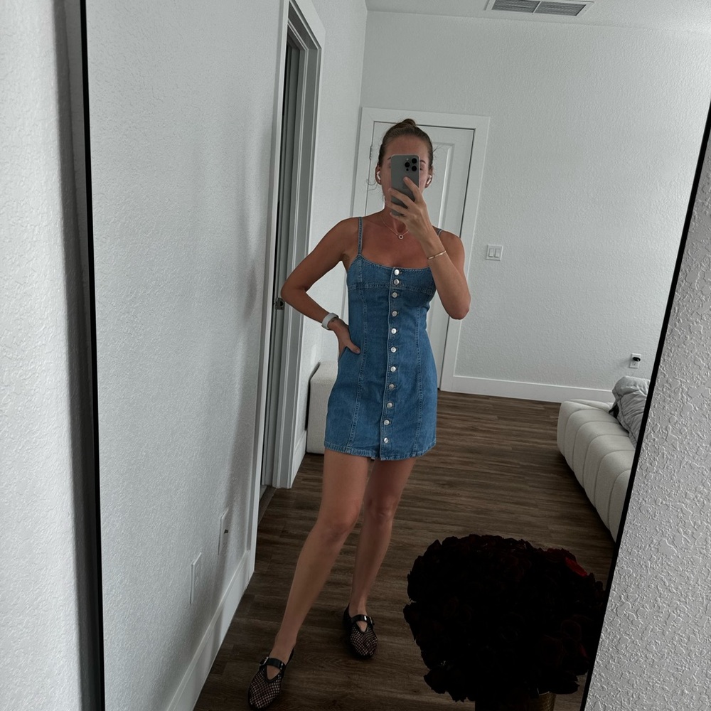 Jeans dress Zara